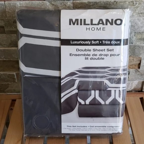 Millano Wilton 4-Piece Sheet Set - Picture 5 of 6